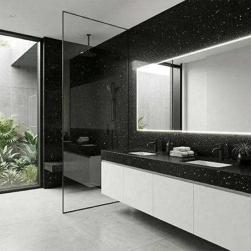 Black Sparkle Quartz