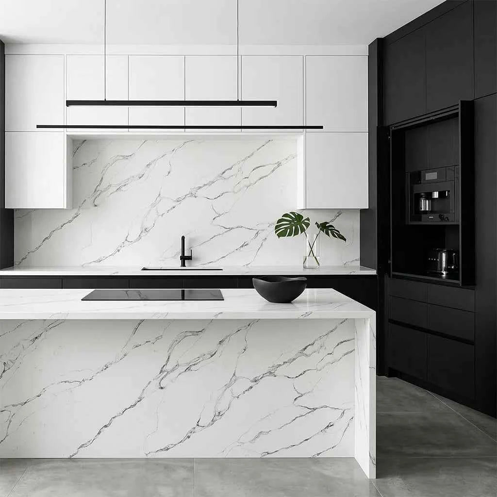 Statuario White Quartz
