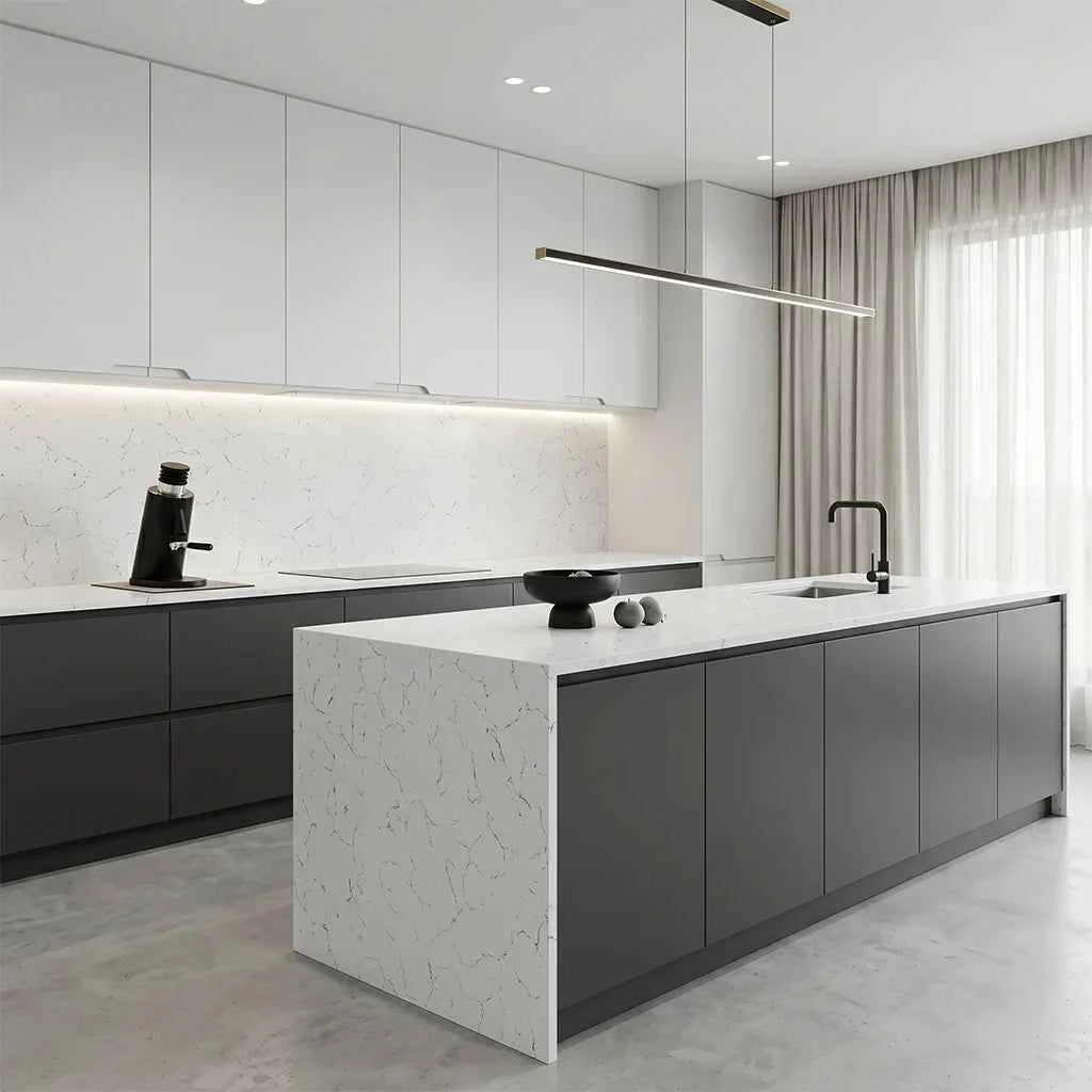 Carrara White Quartz