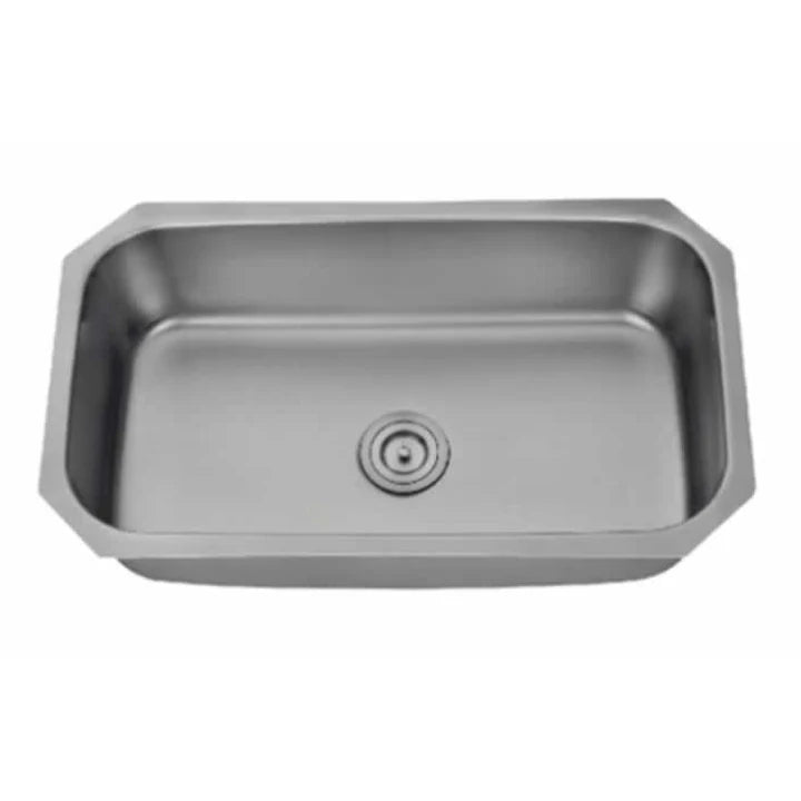 32" Stainless Steel Undermount Kitchen Sink.