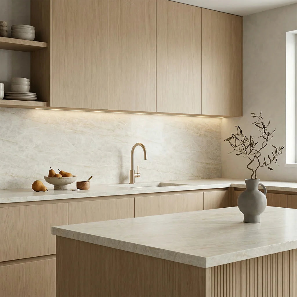 Naica Taj Printed Surface Quartz Pandora Mt Co.,ltd -Quarz Manufacturer Vietnam