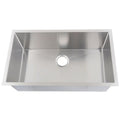30" Stainless Steel Undermount Kitchen Sink
