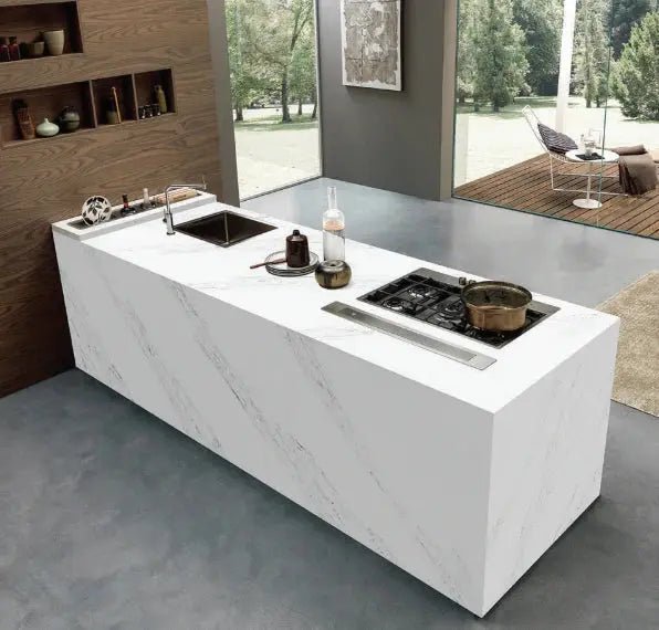 Calacatta Jupiter Quartz - Pandora Mt Co.,ltd -Quarz Manufacturer Vietnam